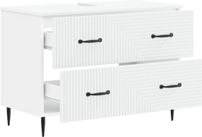vidaXL Ντουλάπα Νιπτήρα Mπάνιου HAARLEM Λευκό 82 x 41 x 58,5 εκ