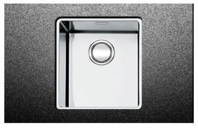 Apell Linear Plus FEM34 Ανοξείδωτος Λείος Υποκαθήμενος Νεροχύτης Με 1 Γούρνα 37,6x43,6 cm