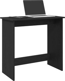 vidaXL Γραφείο Μαύρο 80 x 40 x 75 εκ. από Μοριοσανίδα