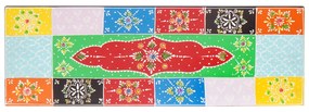 vidaXL Ράφια Τοίχου 2 τεμάχια 60x20x6 εκ. Στερεά Ξύλο Μάνγκο