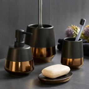 Ποτηροθήκη Μπάνιου Wenko Brandol Black 24361100