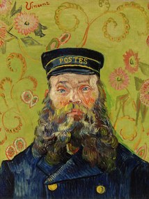 Αναπαραγωγή Portrait of the Postman Joseph Roulin, 1889, Vincent van Gogh