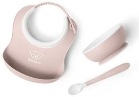 BabyBjorn Βρεφικό Σετ Φαγητού 3τμχ Pink