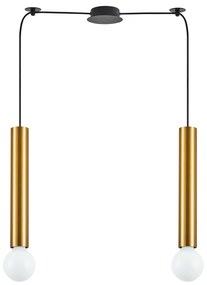 SE21-GM-5-BL2 ADEPT TUBE GOLD MATT Gold Matt Pendant+ HOMELIGHTING 77-8681