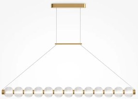 Κρεμαστό Φωτιστικό Οροφής LED 22W Χρυσό Γυαλί Amulet MOD555PL-L18G3K Maytoni-MOD555PL-L18G3K-Χρυσό MOD555PL-L18G3K