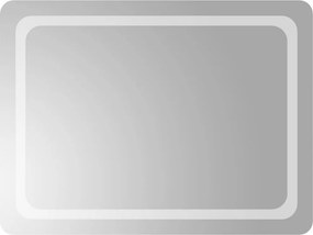 vidaXL Καθρέφτης Μπάνιου με LED 60x80 εκ.