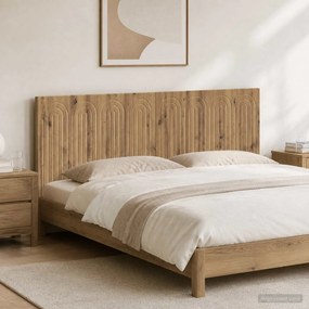vidaXL Κεφαλάρι Τοίχου ALKMAAR Artisan Δρυς Επεξεργασμένο Ξύλο