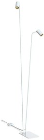 Φωτιστικό Δαπέδου Mono 7715 2xGU10 10W 212cm White-Gold Nowodvorski Metal, Plastic