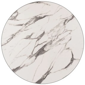 ΕΠΙΦΑΝΕΙΑ ΤΡΑΠΕΖΙΟΥ HPL HM5841.11 MARBLE WHITE-GREY Φ60 εκ. ΠΑΧΟΥΣ 12mm.