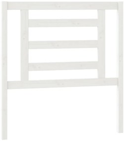 vidaXL Καναπές Κρεβάτι Συρόμενος Λευκός 2x(90x200) εκ. Μασίφ Πεύκο