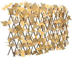 vidaXL Καφασωτό Επεκτ. Πορτοκαλί 180x60 εκ. Τεχνητός Σφένδαμος