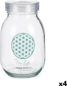 Σκάφος Vivalto Slow Life Διαφανές 1,8 L (4 Μονάδες)