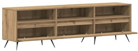 vidaXL Ντουλάπι TV artisan δρυς 150 x 30 x 44.5 εκ. Επεξεργασμένο ξύλο