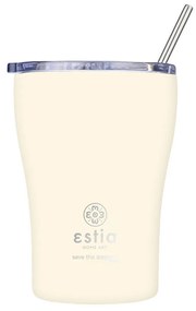 Ποτήρι Θερμός 350ml Estia Save The Aegean Lily White 01-23027