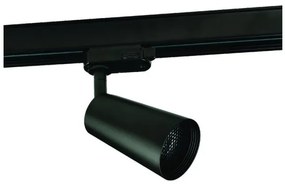 Σποτ Φωτιστικό Ράγας GU10 IP20 No56 4c ACA-TS56GU4CB-Μαύρο TS56GU4CB