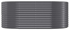 vidaXL Ζαρντινιέρα Ανθρακί 175x100x68εκ Ατσάλι με Ηλεκτρ. Βαφή Πούδρας