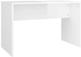 vidaXL Μπουντουάρ Σετ Γυαλιστερό Λευκό 74,5x40x141 εκ.