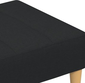 vidaXL Υποπόδιο Μαύρο 77x55x31 εκ. Υφασμάτινο