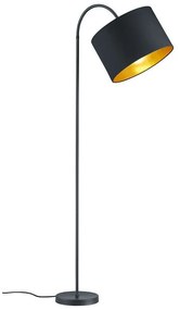Φωτιστικό Δαπέδου Hostel 408290179 Ø35x156cm Gold Trio Lighting Metal, Fabric