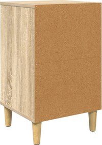 vidaXL Κομοδίνο GOTHA 2 τμχ. Sonoma Δρυς 36 x 33 x 60 εκ