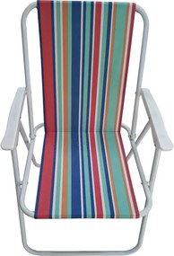 Πτυσσόμενη καρέκλα camping - 1215 - 270836 - Colorful