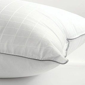 Μαξιλάρι Ύπνου Quallofil Air White Vesta Home 50Χ70 50x70cm Σατέν