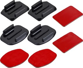 Set of Puluz stickers and mounts for spot cameras (including Insta360 X4 / X5 / DJI Osmo Action 5 Pro).
