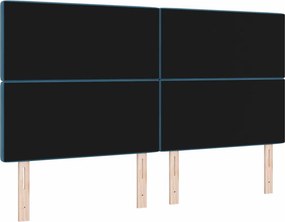 vidaXL Κεφαλάρι Σκούρο Μπλε 180 cm Βελούδο