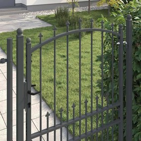 vidaXL Πύλη Φράχτη με Ακίδες EMMEN 200 x 100 cm