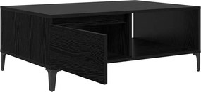 vidaXL Τραπεζάκι σαλονιού Μαύρη δρυς 90 x 60 x 35 cm