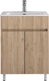 Royal Bath Toledo 60 Base Walnut - Βάση Επίπλου Με Νιπτήρα (61x46 cm)