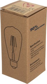 ΛΑΜΠΤΗΡΑΣ HM4188.01 LED FILAMENT 8W E27 DIMMABLE 2700K ΔΙΑΦΑΝΟΣ