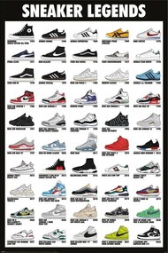 Αφίσα Sneaker Legends, (61 x 91.5 cm)