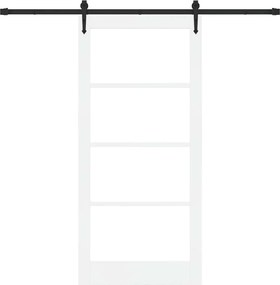 vidaXL Συρόμενη Πόρτα ORKDAL Λευκό 93 x 202 cm