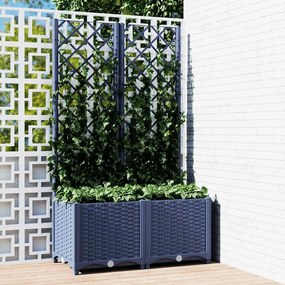 vidaXL Κήπος Μπλε Γκρι 80 x 40 x 136 cm