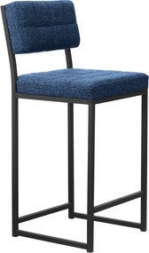 Bar Stool Retro - Navy Blue Navy Blue