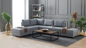 Corner Sofa-Bed Fly Corner Sofa Bed Left - Grey Grey