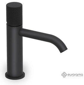 Μπαταρία Νιπτήρα με Βαλβίδα Clic-Clac Eletta Tecno Eurorama Black Matt 167309-400