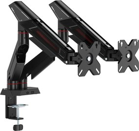 BRATECK βάση γραφείου για 2x οθόνες LDT114-C024, 17-35", έως 12kg