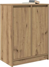 vidaXL Ντουλάπι τεχνίτης Δρυς 57x34x76 εκ. από Επεξεργασμένο Ξύλο