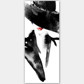 Πίνακας Καμβάς 451ERN1948 50x120cm Multi Wallity Vertical Wood, Canvas