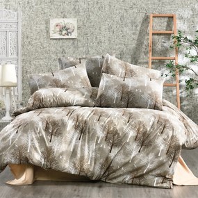 Σεντόνια Υπέρδιπλα (Σετ 240x270) Dimcol Forest 311 Beige
