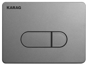 Karag S228-0180 Siena Πλακέτα Καζανακίου Διπλής Λειτουργίας Satinato