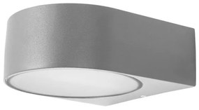 Απλίκα Φωτιστικό Τοίχου Αλουμίνιο Mayor H7 Φ17 ForLight-PX-0005-GRI-Γκρι PX-0005-GRI