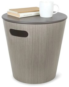 Σκαμπό Με Αποθηκευτικό Χώρο Woodrow 1009760-918 Grey Umbra Wood