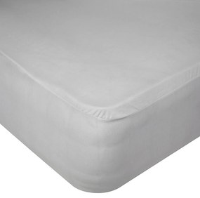 Κάλυμμα Στρώματος Cotton Jersey White Viopros Μονό 100x200cm Βαμβάκι-Πολυέστερ