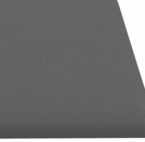 vidaXL Πάνελ Τοίχου 12 τεμ. Ανοιχτό Γκρι 60x15 εκ. 1,08 μ² Υφασμάτινα