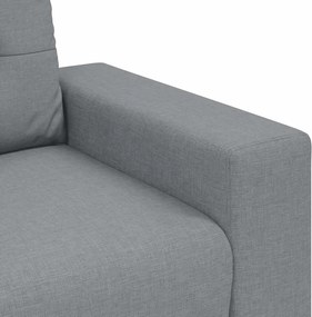 vidaXL Πολυθρόνα Ανοιχτό Γκρι 100 x 78 x 80 εκ. Ύφασμα