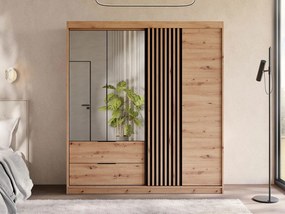 Ντουλάπα Majorka 203 συρόμενη