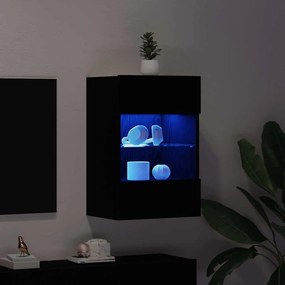 vidaXL Ντουλάπι TV Μαύρο 40 x 30 x 60.5 cm Επεξεργασμένο ξύλο